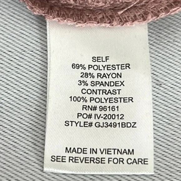 NEW‎ Gypsies & Moondust Print-Sleeve Waffle-Knit Top - Picture 7 of 10